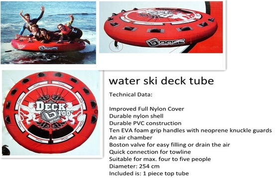 Inflatable Water Towable Tubes Round
