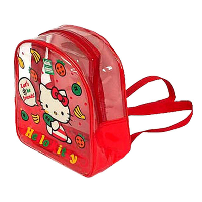 Small Clear PVC Backpack Bag For Girls