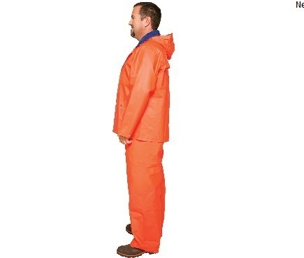 Mens PVC Rain Coats Suit Waterproof