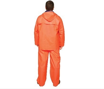 Mens PVC Rain Coats Suit Waterproof