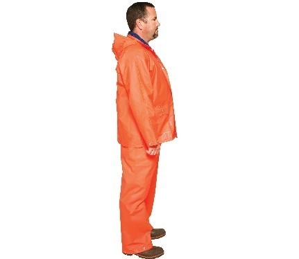 Mens PVC Rain Coats Suit Waterproof