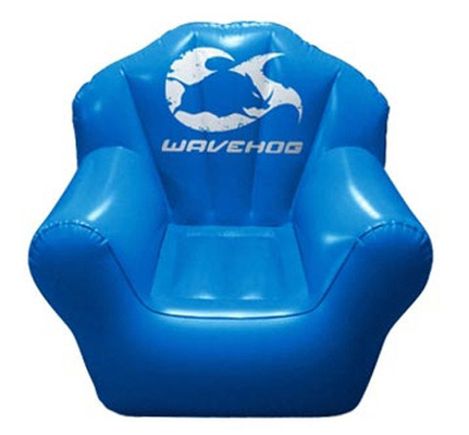 Double Seat Blue Inflatable Sofa Chair PVC For Party Room