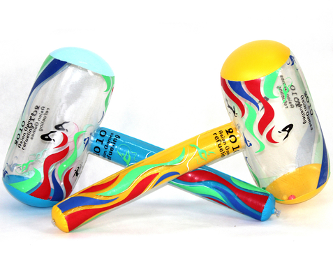 Eco-Friendly PVC Inflatable Water Toys Funny Hammer Mallet For Party
