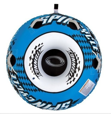 Fashion PVC Inflatable Towable Water Tube With Nylon Shell Coated ,152cm